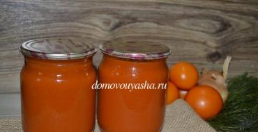 Kollased tomatid talveks - kaunite ja maitsvate hoidiste valmistamine